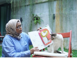 Cerita Fery Farhati, Istri Anies Baswedan Adopsi Kucing Difabel Berkaki Tiga