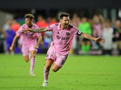 Momen Messi Debut dan Cetak Gol Kemenangan Inter Miami