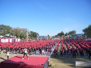 Sambut HUT Klaten, 2.000 Kader Kesehatan Zumba Massal di Alun-alun