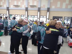 5.002 Jemaah Haji Debarkasi Palembang Sudah Tiba di Tanah Air