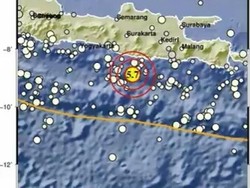Gempa Terkini M 5,7 Guncang Pacitan, Terasa hingga Yogyakarta