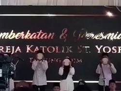 Alasan di Balik Ramai Marawis Iringi Peresmian Gereja Katolik