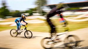 Kejuaraan Balap Sepeda BMX Indonesia Cup 2023 Digelar di Pulomas