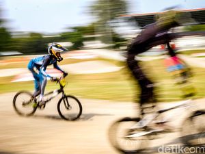 Kejuaraan Balap Sepeda BMX Indonesia Cup 2023 Digelar di Pulomas