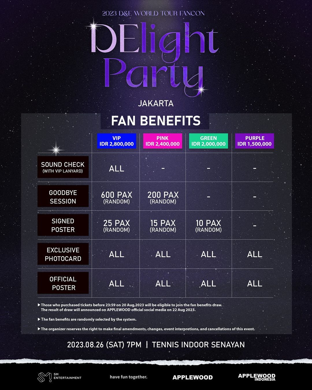 Tiket konser Super Junior-D&E di Jakarta
