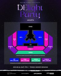 Ini Daftar Harga Tiket Dan Seating Plan Konser Super Junior-D&E Di Jakarta.