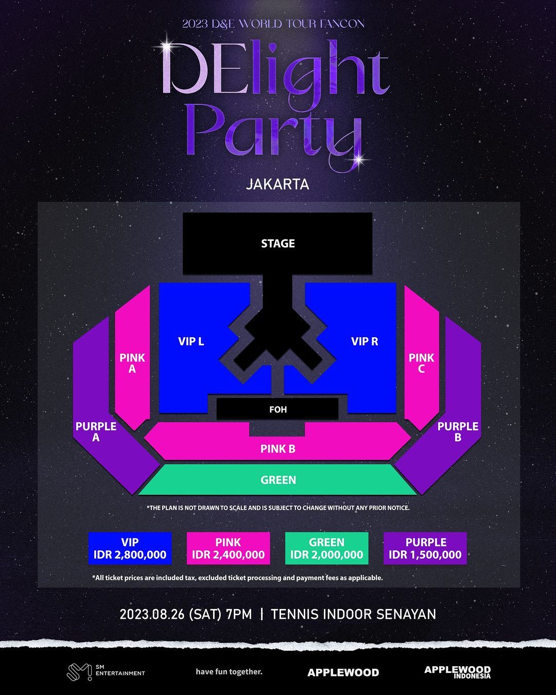 Tiket konser Super Junior-D&E di Jakarta