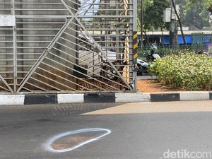 Ini Lokasi Pemotor Tewas Usai Tabrak Tiang MRT di Blok M Jaksel Ini Lokasi Pemotor Tewas Usai Tabrak Tiang MRT di Blok M Jaksel