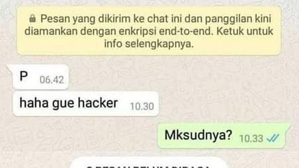 10 Chat Penipu Gagal Nipu, Malu Banget Bos!