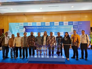 Agung Laksono Salut Lihat Pemilu Kamboja: Proses Terbuka, Banyak Penghematan