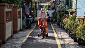 Asrinya Gang Sempit di RT 015 Klender, Begini Potretnya