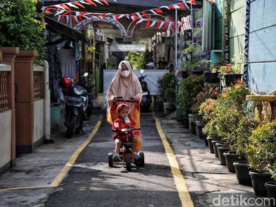 Asrinya Gang Sempit di RT 015 Klender, Begini Potretnya