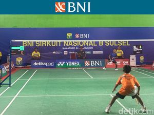Potret Keseruan Hari Pertama BNI Sirnas B 2023 di Sulsel