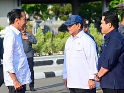 Prabowo Beberkan Isi Pertemuan dengan Jokowi di Istana Siang Tadi