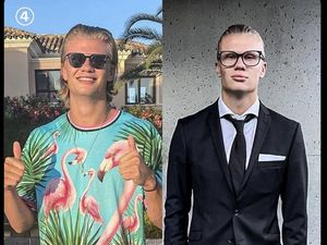 Meme Erling Haaland di Tengah Barbie Vs Oppenheimer Meme Erling Haaland di Tengah Barbie Vs Oppenheimer