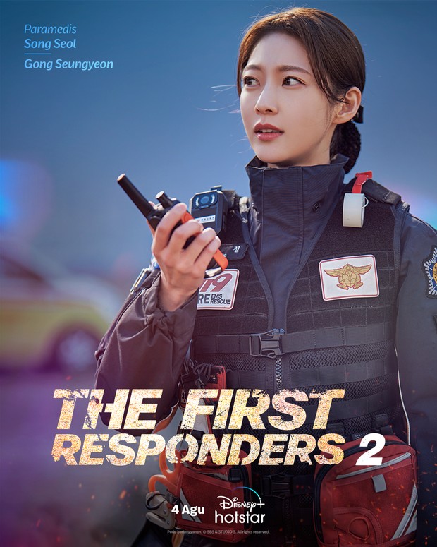 Gong Seung Yon berperan sebagai Song Seol dalam drama The First Responders