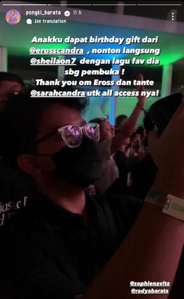 IG Story Pongki Barata/Foto: Tangkapan layar IG Story @pongki_barata IG Story Pongki Barata/Foto: Tangkapan layar IG Story @pongki_barata