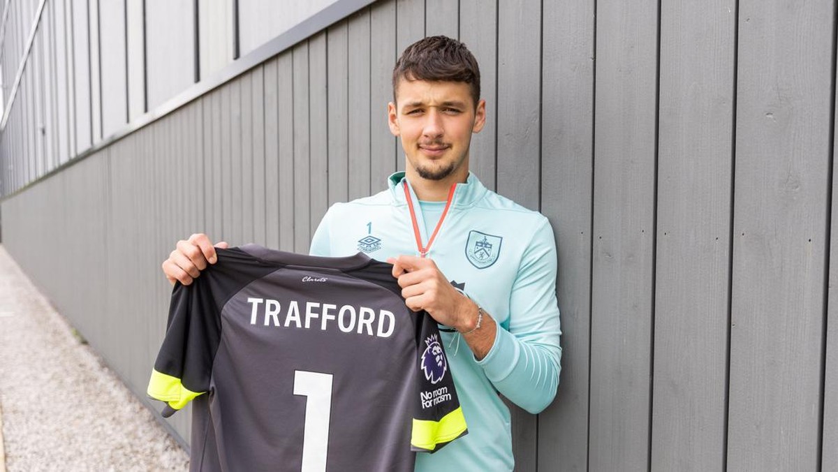 James Trafford, salah satu produk akademi Manchester City yang menghasilkan cuan (Twitter @Jamestrafford6)