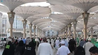 Potret Ratusan Ribu Jemaah Tiba di Madinah usai Tunaikan Haji