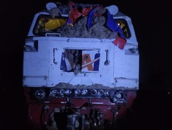 Terjadi Lagi, Truk Ampas Tebu Tabrak KA Gajayana di Nganjuk