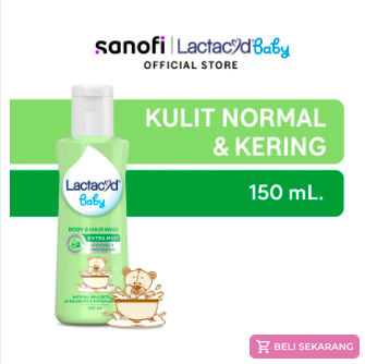 Lactacyd Baby Sabun untuk Bayi Kulit Normal dan Kering