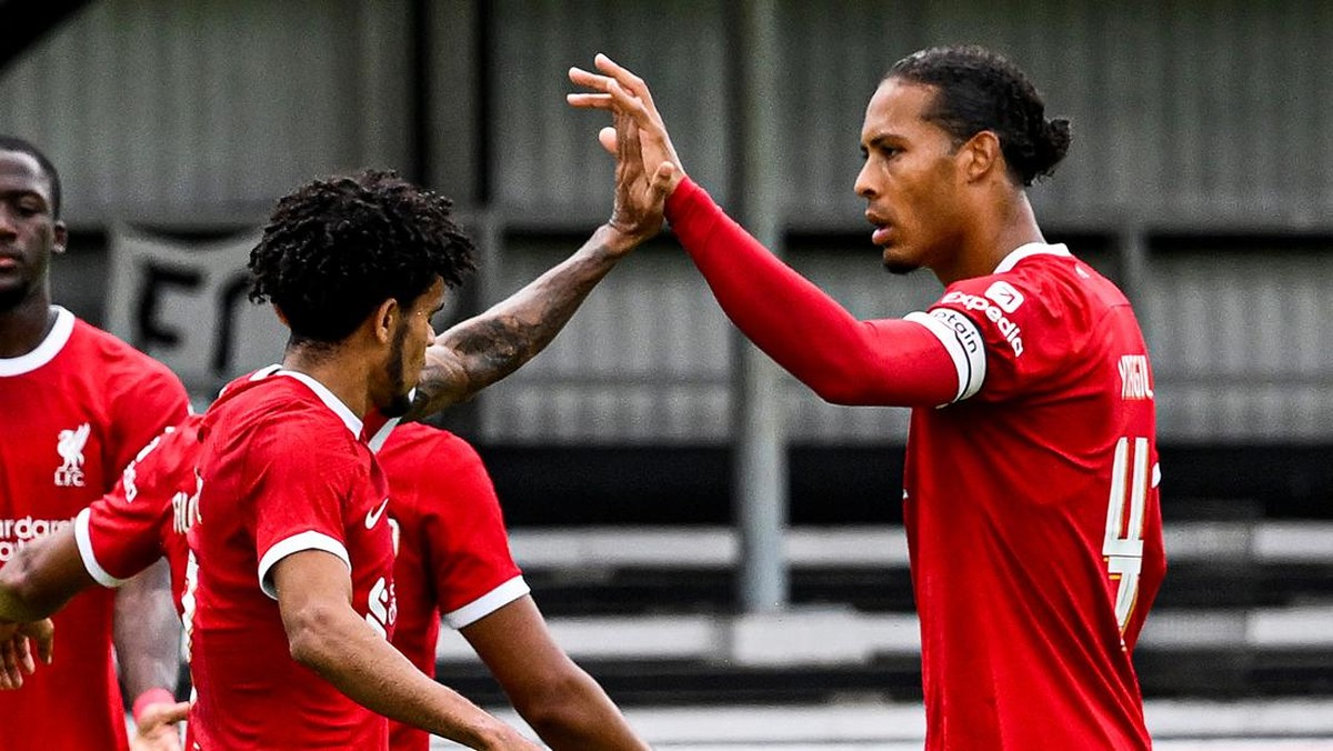 Liverpool diimbangi tim Divisi Dua Jerman Greuther Fuerth 4-4 (Twitter @LFC)