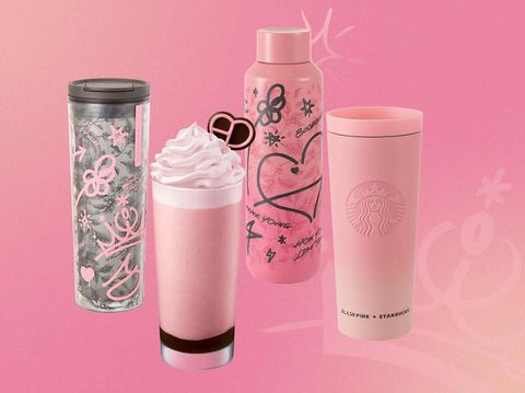 Merch kolaborasi Starbucks x BLACKPINK