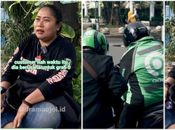 Awalnya Curiga, Ojol Ini Malah Dapat Rezeki Ditraktir Makan Penumpang
