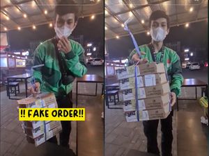 Sedih! Ojol Ini Kena Orderan Fiktif Pizza Sampai Rp 500 Ribu Sedih! Ojol Ini Kena Orderan Fiktif Pizza Sampai Rp 500 Ribu