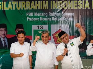 PBB Klaim Sudah Dapat Restu Jokowi untuk Dukung Prabowo