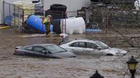 Penampakan Banjir Bandang yang Melanda Kanada