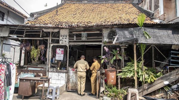 Penampakan Rumah Tua Abad ke-19 di Glodok yang Bakal Dibongkar