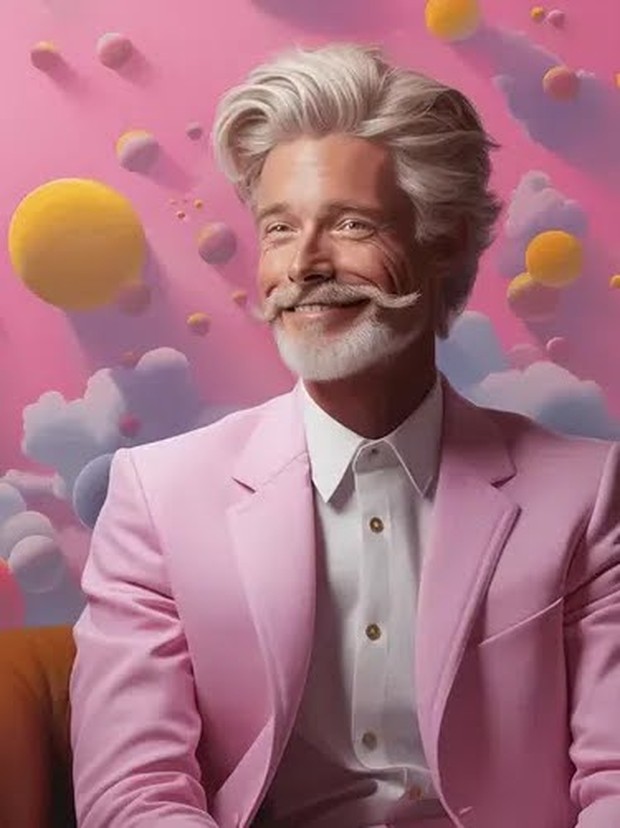 Penmpilan Ken di usia tua