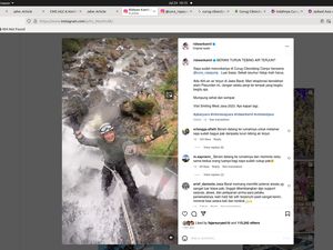 Ridwan Kamil Tantang Turun Tebing Curug Cikondang Nih, Ada yang Berani? Ridwan Kamil Tantang Turun Tebing Curug Cikondang Nih, Ada yang Berani?