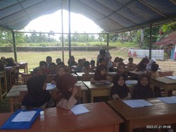 Pemkab Pandeglang Jamin Siswa SD Belajar di Tenda Cuma Sementara