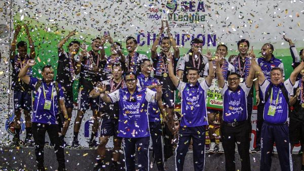Selamat! Timnas Voli Indonesia Juara Putaran Pertama SEA V League 2023