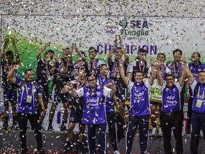 Selamat! Timnas Voli Indonesia Juara Putaran Pertama SEA V League 2023 Selamat! Timnas Voli Indonesia Juara Putaran Pertama SEA V League 2023