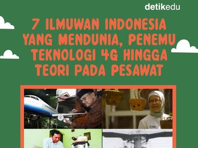 Infografis: 7 Ilmuwan Indonesia yang Mendunia