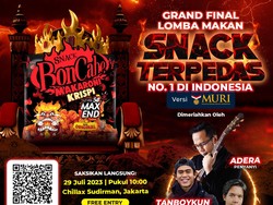 BonCabe Tantang Pencinta Pedas Makan Snack Terpedas yang Raih Rekor Muri