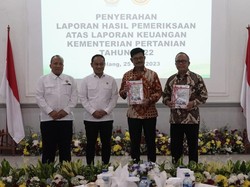 BPK Apresiasi Laporan Keuangan Kementan Tahun 2022 Sudah Sesuai Aturan