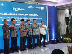 Pekerja Muhammadiyah Dapat Fasilitas Kredit Rumah dari BTN, Bunga 1%