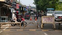 Imbas Kecelakaan Truk, Lalin ke Tanah Kusir Dialihkan