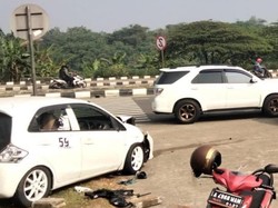 Polisi Selidiki Kasus Viral Perusakan Mobil di Stadion Pakansari Bogor