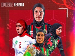 Cetak Sejarah, Nouhaila Benzina Pesepak Bola Berhijab Pertama di Pildun Wanita
