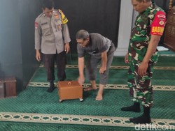 Kebangetan! Maling Uang Amal-Parfum Masjid di Semarang Terekam CCTV