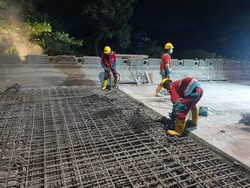 Jembatan Akses Marunda Sisi Selatan Akan Selesai Akhir Agustus