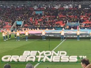 Momen Istimewa Volunter RI Saat Brasil Vs Panama di Piala Dunia Wanita