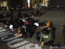 19 Pesilat PSHT Nganjuk Diamankan gegara Nekat Konvoi di Bulan Suro