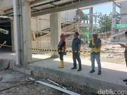 Jatuh dari Lantai 3 Proyek Kampus Unri, 1 Pekerja Tewas