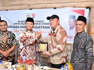 Sambangi Manado, HNW Silaturahmi dengan Para Tokoh Lintas Agama Sulut